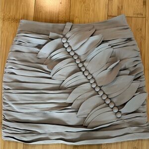 Mini skirt with 3D detail